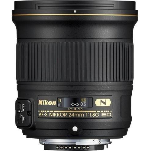 Nikon AF-S Nikkor 24mm f/1,8G ED (JAA139DA) - зображення 1