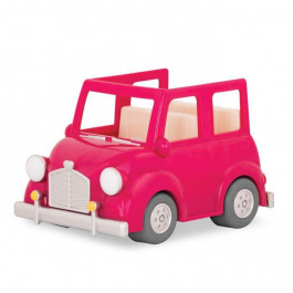 Li'l Woodzeez Розовая машина с чемоданом (WZ6547Z)