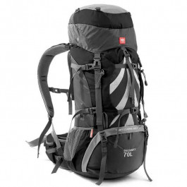   Naturehike 70+5L Discovery Backpacks NH70B070-B / black/grey