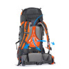 Naturehike 70+5L Discovery Backpacks NH70B070-B / bright orange - зображення 3