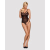 Obsessive Мереживне боді з доступом  818-TED-1 teddy M/L, чорне (SO9021) - зображення 7