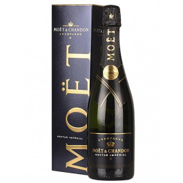 Moet & Chandon Шампанське  Nectar Imperial біле напівсухе 0.75 л 12% у подарунковій упаковці (3185370068441)