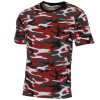 MFH Футболка T-shirt  Streetstyle - Red Camo L - зображення 1