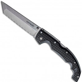   Cold Steel Voyager XL Tanto Point Serrated Black (CS-29AXTS)