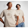 Converse Бежева чоловіча футболка  CHUCK PATCH TEE con10025459-274 - зображення 1