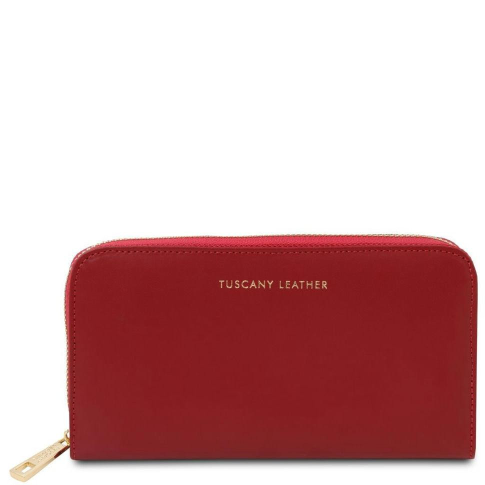 Tuscany Leather Гаманець жіночий шкіряний червоний  2085_1_4 - зображення 1