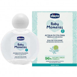   Chicco Одеколон дитячий освіжаючий  Baby Moments 100 мл (8058664138500)