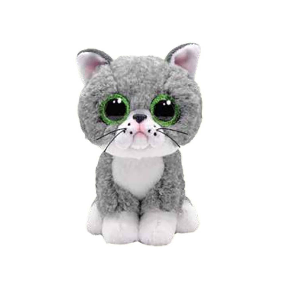 TY Beanie Boos Cірий котик Фергюс 15 см (36581) - зображення 1