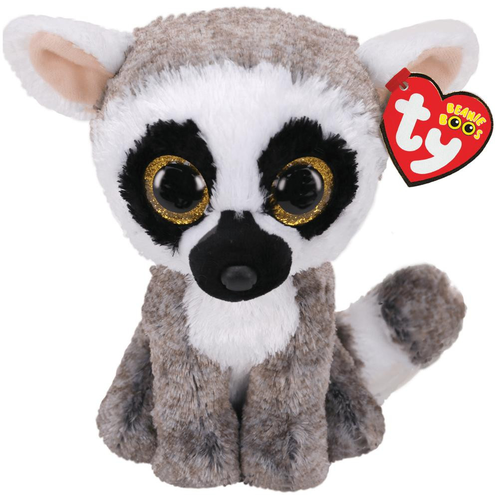 TY Beanie Boo's Лемур "LINUS" 15см - зображення 1