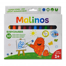   Malinos Фломастеры на водной основе Babyzauber для малышей 10 шт MA-300011