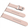 Epik Ремінець для Apple Sport Watch Band 42 / 44 S/M & M/L 3pcs силіконовий Рожевий / Pink Sand - зображення 1