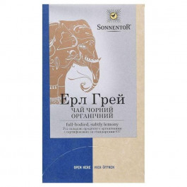   Sonnentor Чай чорний  Ерл Грей органічний, 18 пакетиків (9004145022188)