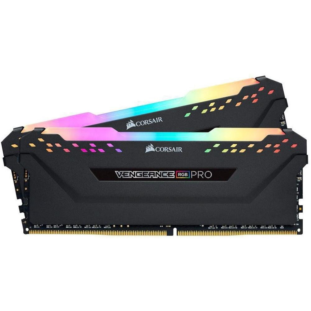 Corsair 32 GB (2x16GB) DDR4 2933 MHz Vengeance RGB Pro (CMW32GX4M2Z2933C16) - зображення 1