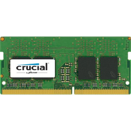   Crucial 8 GB (2x4GB) SO-DIMM DDR4 2400 MHz (CT2K4G4SFS824A)