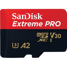   SanDisk 1TB microSDXC UHS-I U3 Extreme Pro A2 + SD Adapter SDSQXCZ-1T00-GN6MA