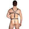 Zado Шкіряна чоловіча портупея Leather Harness For Him S-L (20102591151) - зображення 2