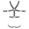 Zado Чоловіча портупея  Harness шкіра S/M (2010100-1) - зображення 4