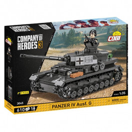 Cobi Company of Heroes 3 Танк Panzer IV, 610 деталей (COBI-3045)