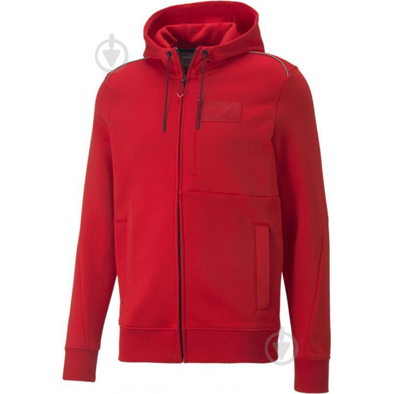 PUMA Червона чоловіча кофта  Ferrari Style Hooded Sweat Jacket 535773/02 - зображення 1