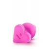 Blush Novelties Анальный плаг PLAY WITH ME CANDY HEART BE MINE PINK (T330539) - зображення 3