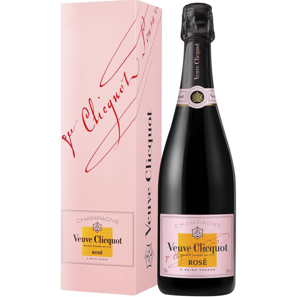 Veuve Clicquot Шампанське  Ponsandin Rose рожеве брют 0.75 л 12% у подарунковій упаковці (3049614083983) - зображення 1