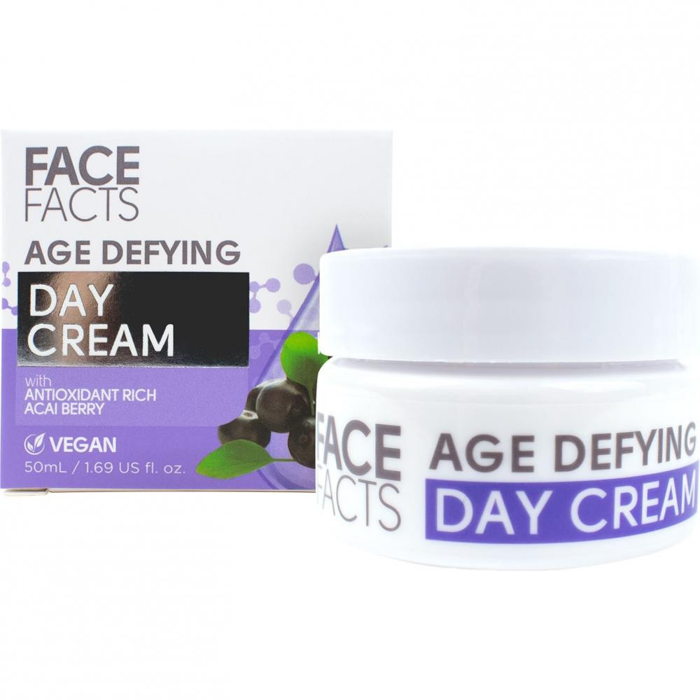 Face Facts Крем для обличчя  Age Defying Day Cream Антивіковий денний 50 мл (5031413913972) - зображення 1