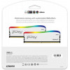 Kingston FURY 32 GB (2x16GB) DDR4 3600 MHz Beast RGB Special Edition White (KF436C18BWAK2/32) - зображення 5