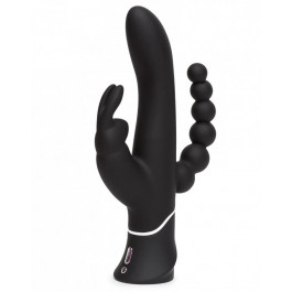   Fifty Shades of Grey Happy Rabbit Triple Curve Rechargeable Rabbit Vibrator (FS71506)