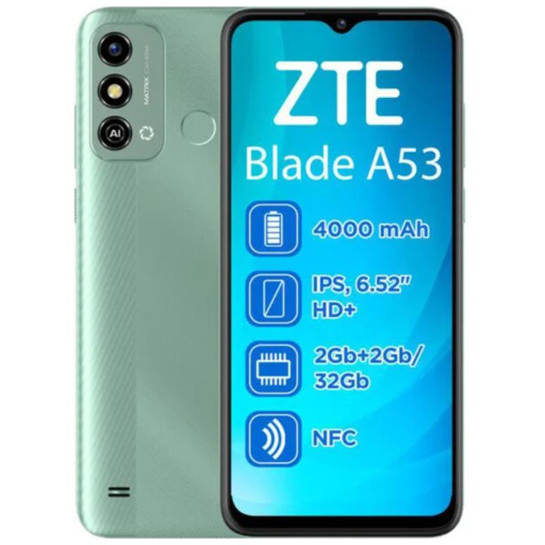 ZTE Blade A53 2/32GB Green - зображення 1