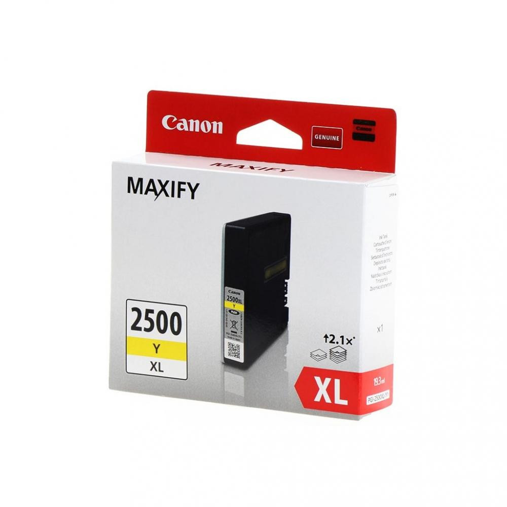 Canon PGI-2500XL yellow 19.3 ml (9267B001/9267B004) - зображення 1