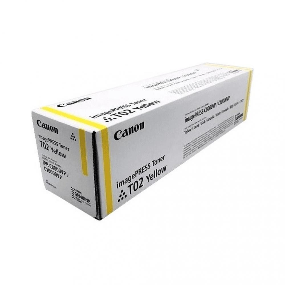 Canon T02 для iPRC10000/8000VP yellow (8532B001) - зображення 1