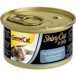 GimCat Shiny Cat Тунец и креветки 70 г (G-413099/413297)