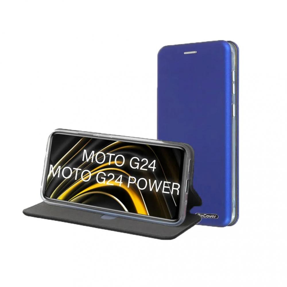 BeCover Чохол-книжка  Exclusive для Motorola Moto G24/G24 Power Blue (711485) - зображення 1
