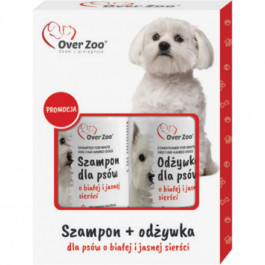 Over Zoo Набір  Шампунь + Кондиціонер для собак з білою та світлою шерстю 240 мл (5900232785926)