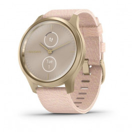 Garmin vivomove Style Champagne-Dust Rose Fabric (010-02240-22)