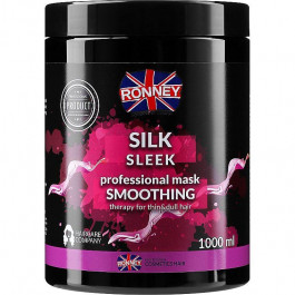   Ronney Маска  Smoothing Silk and Sleek Протеїнова для тонкого і тьмяного волосся 1000 мл (5060589155879)