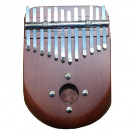   Palm Percussion Kalimba Curve Shape Brown