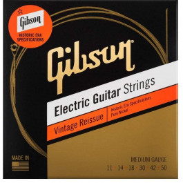   Gibson Набор струн для электрогитары  SEG-HVR11 VINTAGE REISSUE 11-50 MEDIUM