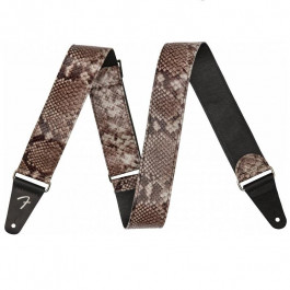   Fender Ремень для гитары 2" WILD FAUX SNAKESKIN LEATHER STRAP