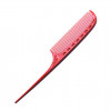 Y.S.Park Расческа  YS 105 Tail Comb с хвостиком red - зображення 1