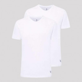 U.S. Polo Assn Футболка  80197 L 2 шт White (8680557177596)