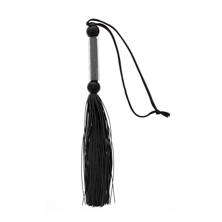 Guilty Pleasure Флогер GP SILICONE FLOGGER WHIP BLACK (T520086) - зображення 1