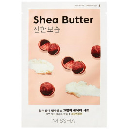   Missha Тканевая маска для лица с маслом Ши  Airy Fit Sheet Mask Shea Butter 19 г (8809581454798)