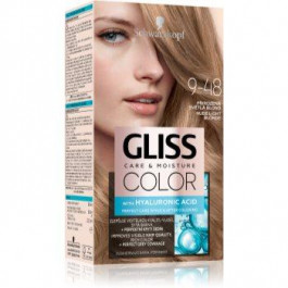   Schwarzkopf Gliss Color перманентна фарба для волосся відтінок 9-48 Nude Light Blonde 1 кс