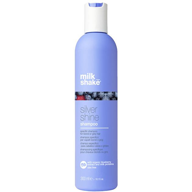 Milk Shake Специальный шампунь  silver shine shampoo для светлых или седых волос 300 мл (8032274061892) - зображення 1