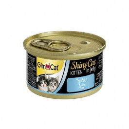 GimCat ShinyCat Kitten c тунцом 70 г G-413150/413358