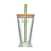 La Rochere Склянка для напоїв з кришкою та трубочкою Abielle 460мл L00647301 - зображення 1