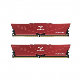 TEAM 16 GB (2x8GB) DDR4 3000 MHz Vulcan Z Red (TLZRD416G3000HC16CDC01)