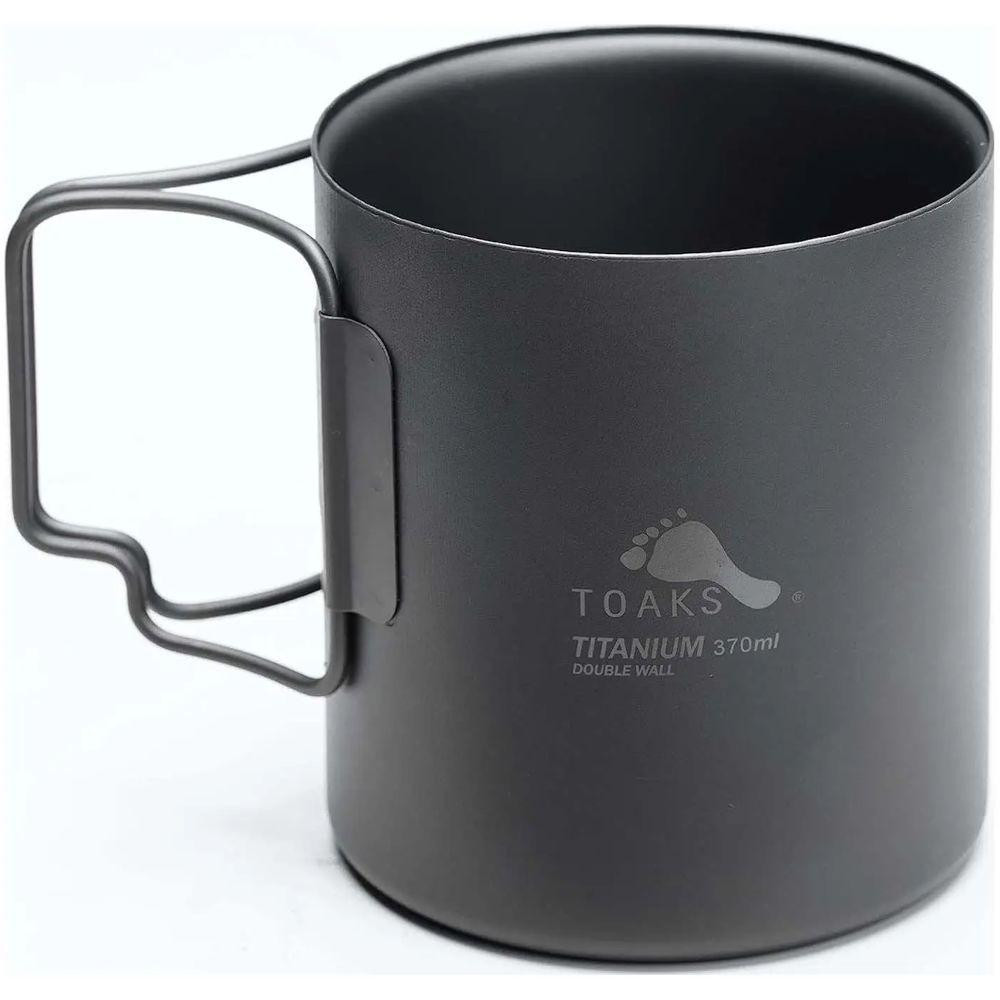 TOAKS Titanium 370ml Double Wall Cup (CUP-370-DW) - зображення 1