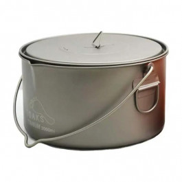   TOAKS Titanium 2000ml Pot with Bail Handle (POT-2000-BH)